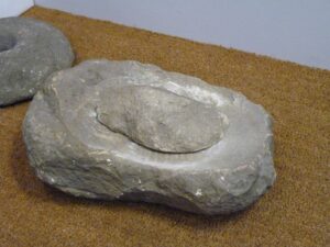 Stone Saddle Quern